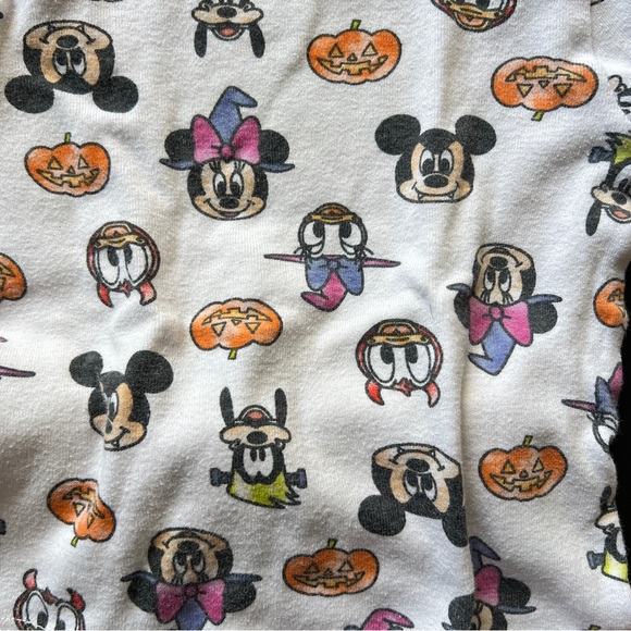 Disney Mickey and Friends Character Halloween Toddler Pajamas 2 Piece Size 3T - Picture 3 of 10